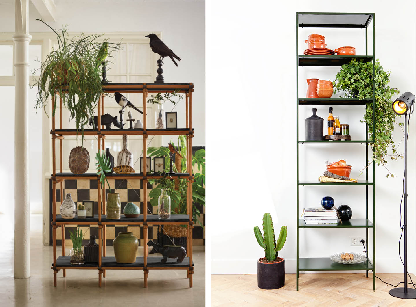 HKLiving stokkenkast en WOOOD Scott
